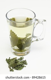 Tea From Dried Lemon Balm  Leaves