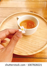 tea and flower