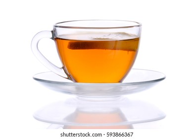 Tea with lemon - Shutterstock ID 593866367