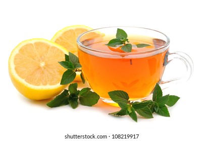 	Tea With Lemon And Mint