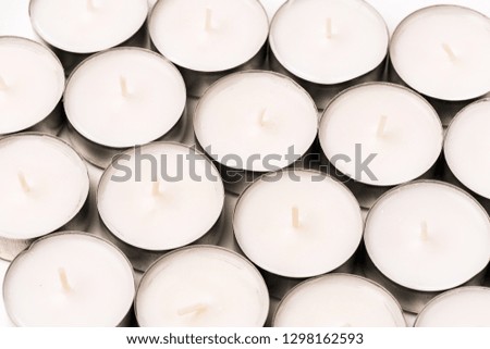 tea lights background
