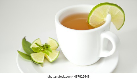 Tea with lime