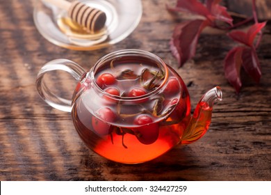 Tea Rosehip. Vitamin Drink.