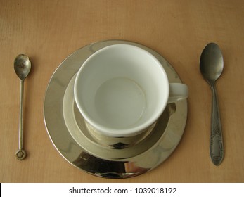 tea set on the table