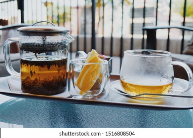 tea with a side of lemon