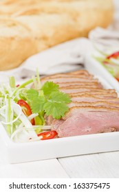 Tea Smoked Duck - Vietnamese Style Green Tea Smoked Duck Breast.