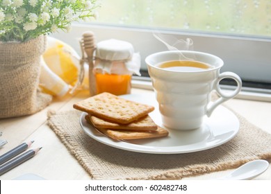 tea time , work from home - Shutterstock ID 602482748