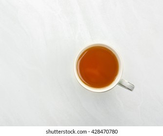 Tea Is A Top View
