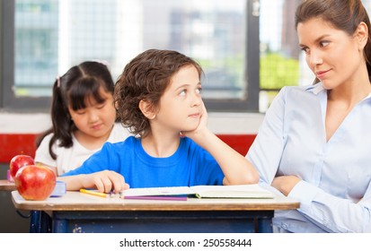 344 Teacher scolding boy Images, Stock Photos & Vectors | Shutterstock