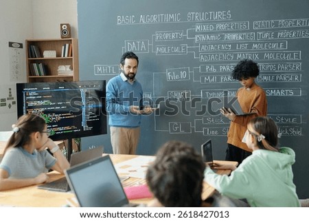 Teaching Algorithmic Structures in Classroom Setting