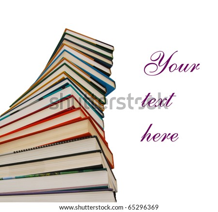 the teaching of books pile