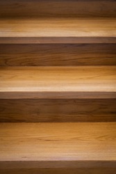 Teak Stair ,teak Wood Made From Teak Wood In House And Office Close Up