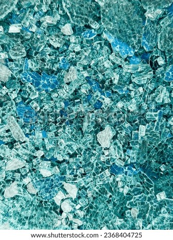 Teal Green Blue Broken Seashells Background Pearl Mint Abstract Mosaic Colorful Crushed Sea Shells Heap Turquoise Pebble Beach Sparkling Multi Color