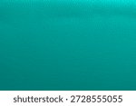 Teal leather texture background.Use for jacket sofa book cover tag shoes.Rich blue leather jacket close up, macro Turquoise leather jacket texture, soft rugged grain pattern surface fashion design bg