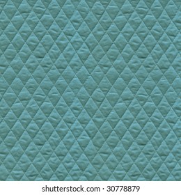 Teal Quilted Fabric