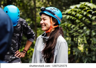 Team Building Outdoor In The Forest