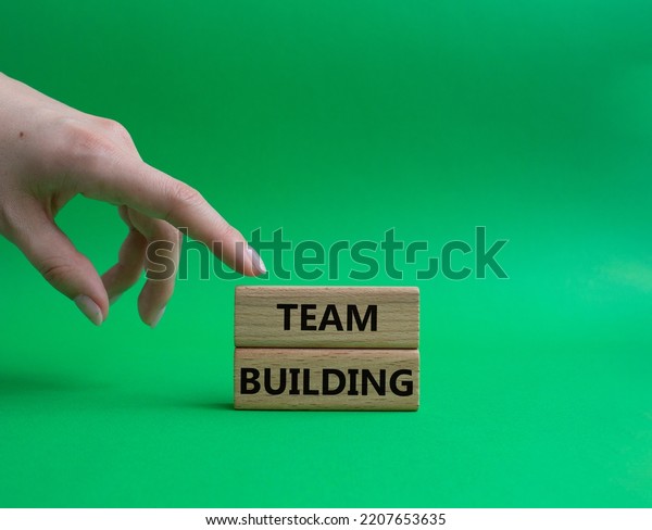 Team Building Symbol Concept Word Team Stock Photo 2207653635 ...