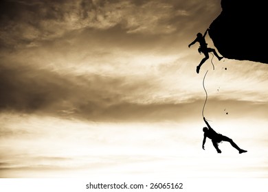 498 Mountain climber falling Images, Stock Photos & Vectors | Shutterstock