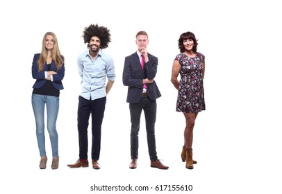 Team Full Body People Stock Photo 617155610 | Shutterstock