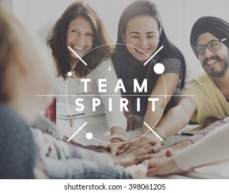 Team Spirit Teamwork Support Concept Stock Photo 398061205 | Shutterstock