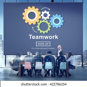 Team Teamwork Collaboration Cooperation Concept