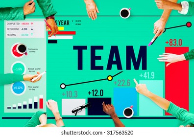 Team Teamwork Corporate Data Analysis Concept - Powered by Shutterstock - Get 15% off with code: PIKWIZARD15