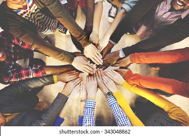 Team Teamwork Togetherness Collaboration Concept - Shutterstock ID 343048862