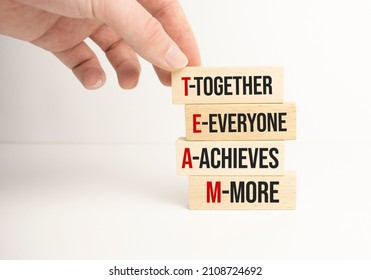 Team Together Everyone Achieves More Symbol Stock Photo (Edit Now ...