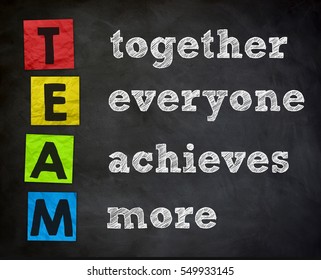 Together Everyone Achieves More Images, Stock Photos & Vectors ...