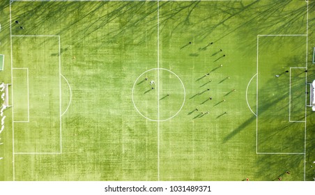 281 Football pitch birds eye view Images, Stock Photos & Vectors ...