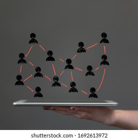 team work connection digital concept  - Shutterstock ID 1692613972
