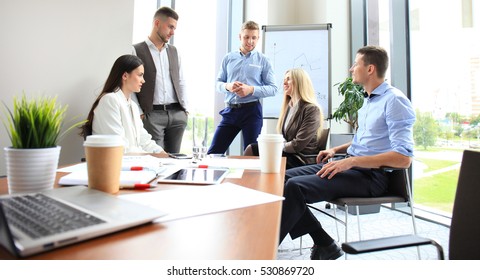 2,188 Casual Meeting Four People Office Images, Stock Photos & Vectors ...