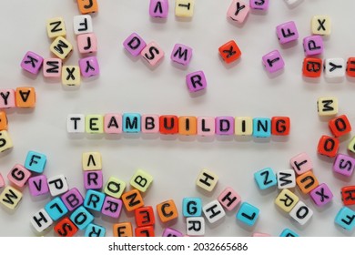 Teambuilding Word With Alphabet Cubes