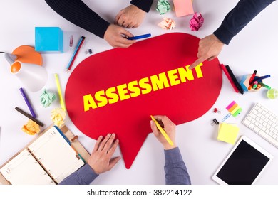 Teamwork Business Brainstorm Assessment Concept Stock Photo 382214122 ...