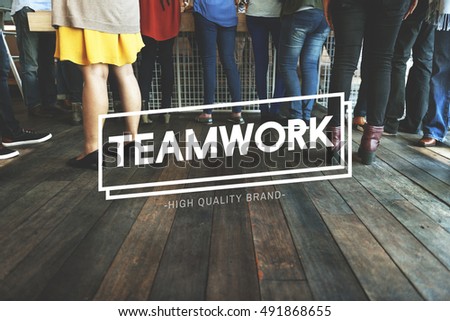 Teamwork Dreamwork Alliance Cooperation Unity Concept