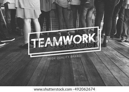 Teamwork Dreamwork Alliance Cooperation Unity Concept