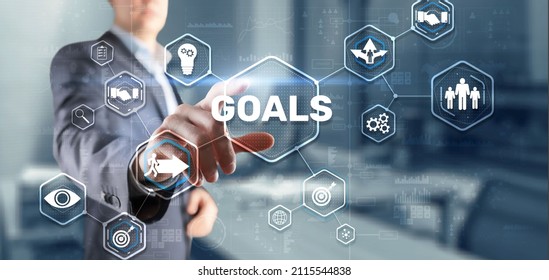 Teamwork Goals Strategy Business Support Concept - Shutterstock ID 2115544838