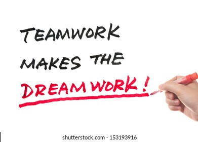 180 Teamwork dreamwork Images, Stock Photos & Vectors | Shutterstock