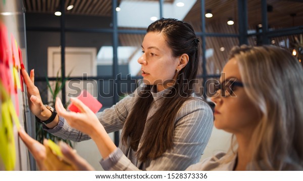 Teamwork Project Management Agile Methodology Two Stock Photo (Edit Now ...