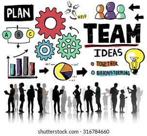 Teamwork Team Collaboration Connection Togetherness Unity Stock Photo ...