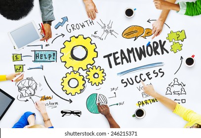 Similar Images, Stock Photos & Vectors of Teamwork Team Together ...