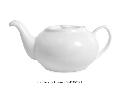 Teapot On White Background Stock Photo 284199323 | Shutterstock