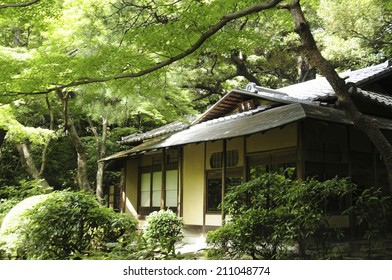 The Tearoom In The Garden Of Tokyo Metropolitan Teien Art Museum