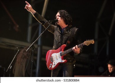 Tears For Fears Perform At Camp Bestival, Lulworth Castle, Dorset UK On 31 July 2016.  Pictured: Roland Orzabal
