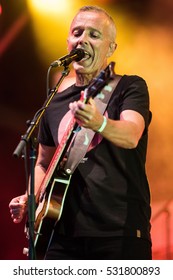 Tears For Fears Perform At Camp Bestival, Lulworth Castle, Dorset UK On 31 July 2016.  Pictured:  Curt Smith


