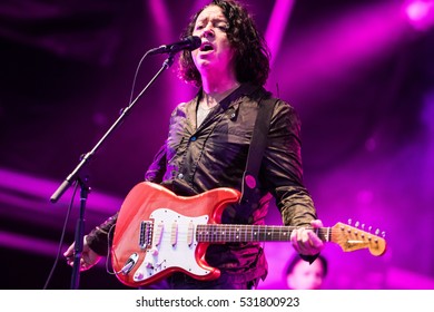 Tears For Fears Perform At Camp Bestival, Lulworth Castle, Dorset UK On 31 July 2016.  Pictured: Roland Orzabal 


