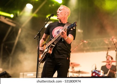 Tears For Fears Perform At Camp Bestival, Lulworth Castle, Dorset UK On 31 July 2016.  Pictured: Curt Smith

