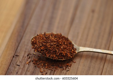 Teaspoon Of Rooibos Tea.