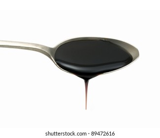 Teaspoon Of Treacle On White