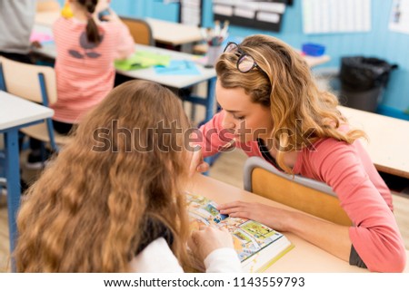 teatcher and student